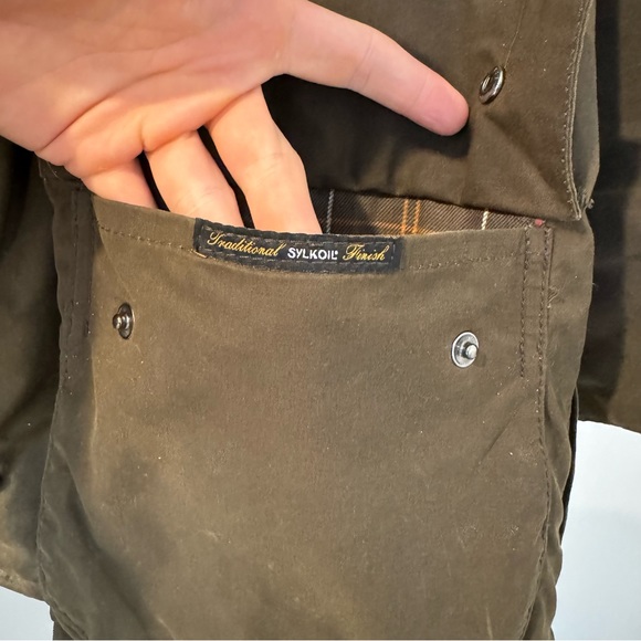 Barbour Classic Beaufort Jacket C42 - Picture 6 of 10